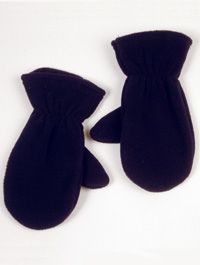 GLV-10-PFL - Fleece mittens - Navy - 2-4