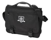 BAG-60-BFS - Brackenfield school bag - Black/logo - One