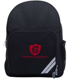 BAG-36-CHS - Chepstow House backpack - Black/logo - One