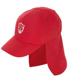 HAT-32-WPP - Wetherby legionnaires cap - Red/logo - One