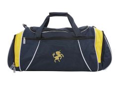 BGS-15-CBH - Unisex Cobham Hall Sports Hold - Navy/gold/white/logo - One
