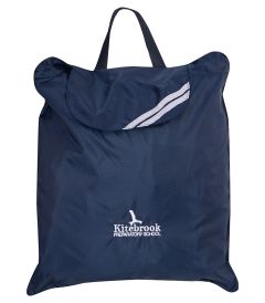 BAG-71-KBP - Kitebrook swimming bag - Navy/Logo - One