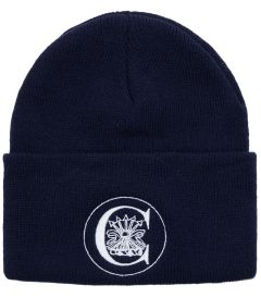 HAT-33-CVS - Beanie - Navy/logo - One