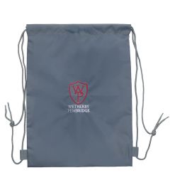 BAG-15-WPO - Swimming Bag - Grey/logo - One