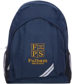 BAG-28-FPS - Backpack - Navy/logo - One