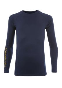 BAS-12-CBH - Unisex Cobham Hall Baselayer T - Navy/logo
