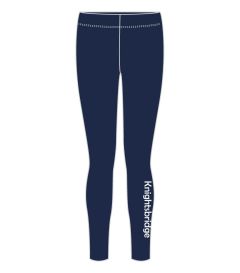 BAS-14-KNB - Baselayer Leggings - Navy/logo