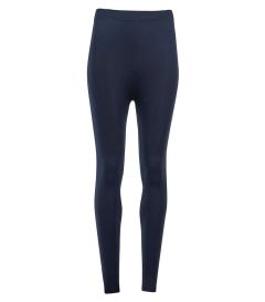 BAS-18-MOH - Girls leggings - Navy