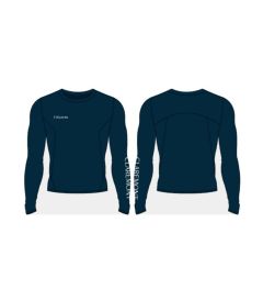 BAS-41-CFC - Baselayer Top - Navy/logo