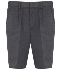 BER-33-PVI - Bermuda shorts - Grey
