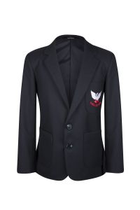 BLA-10-YRM - Girls senior blazer - Navy/logo