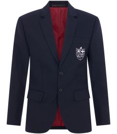 BLR-56-DUC - Caravel Blazer - Navy/Claret/logo