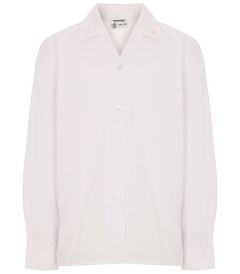 BLS-47-TED - 2 pack revere long sleeve shir - White/logo