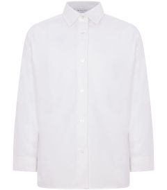 BLS-56-COP - Twin Pack - Long Sleeve Blouse - White