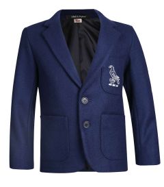 BLZ-28-FKH - Falkner House Blazer - Navy/logo