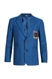 BLZ-34-SNH - Saint Nicholas blazer - Dark royal/logo