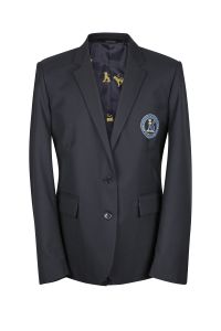 BLZ-98-DXG - Senior girls blazer - Navy/logo