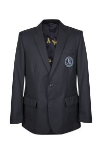 BLZ-99-DXG - Senior boys blazer - Navy/logo