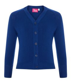 CAR-31-WAY - V-neck cardigan - Dark Royal