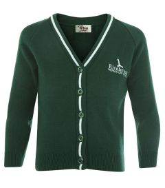 CAR-56-KBP - Cardigan - Bottle/White/Logo