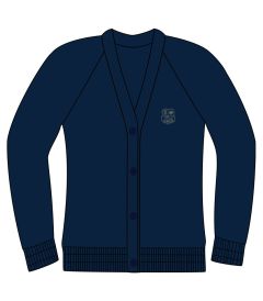 CAR-66-SFC - Cardigan - Navy/logo