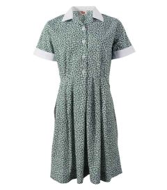 DRE-62-PCT - Summer dress - Bottle leaf