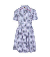 DRE-71-PCT - Summer dress - Blue Diamond