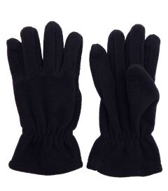 GLV-15-PFL - Fleece gloves - Black