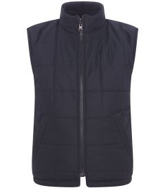 JKT-13-GIL - Fleece lined gilet - Navy