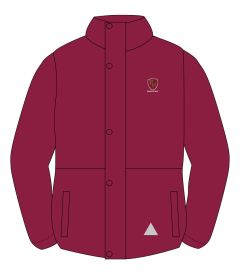 JKT-14-PBH - Coat - Maroon/logo