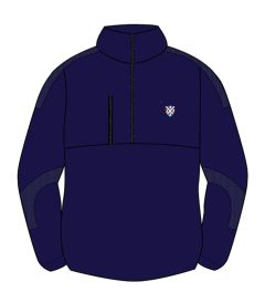JKT-90-SHS - Tracksuit Jacket - Navy/logo