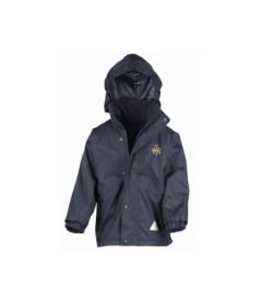 JKT-94-CFC - Winter Coat - Navy/logo