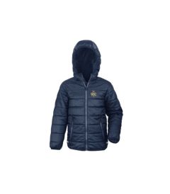 JKT-95-CFC - Puffa Coat - Navy/logo