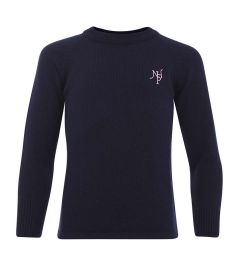 JUM-87-NHP - Notting Hill Jumper - Navy/logo