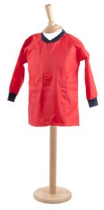 OVE-17-NYL - Overall - Red