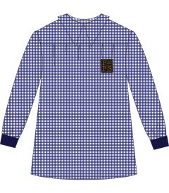 OVE-36-FPS - Nursery Art Overall - Navy/white/logo
