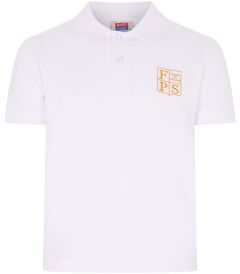 PLO-17-FPS - Polo Shirts - White/logo