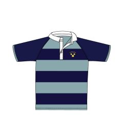 PLS-70-SPS - Sports Top - Navy/sky/logo