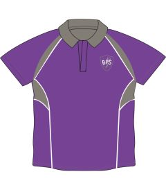RGY-87-BSD - Reversible games top - Grey/Purple/Logo