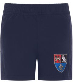 SHO-06-QES - 2 in 1 Shorts - Navy/logo