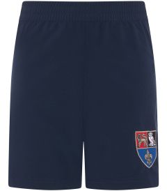 SHO-58-QES - Technical Shorts - Navy/logo