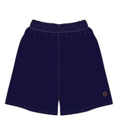 SHO-61-SNH - Junior Shorts - Navy/logo
