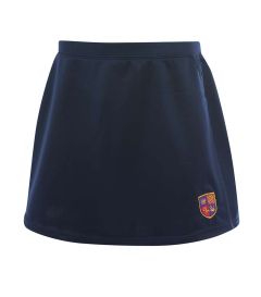 SKO-39-KNP - Sports Skort - Navy/logo