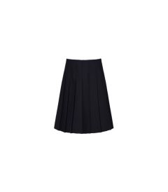 SKR-13-PVI - Senior Stitch Pleat Skirt - Navy