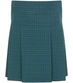 SKT-42-PVI - Winter Pleated skirt with zip - Wellesley Tartan