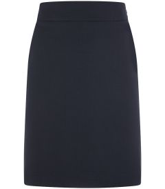 SKT-69-PWL - Merchant A-line skirt - Navy