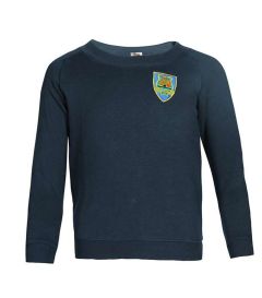 SWE-40-ABS - Aberdour sweatshirt - Navy/logo