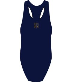 SWM-53-FPS - Swimming Costume - Navy/logo