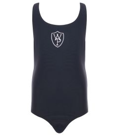 SWM-53-WPO - Swimming Costume - Black/logo