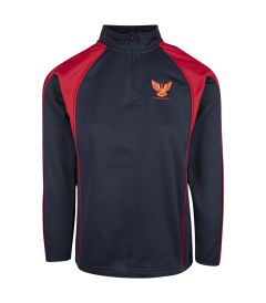 SWT-16-YRM - Midlayer - Navy/red/logo